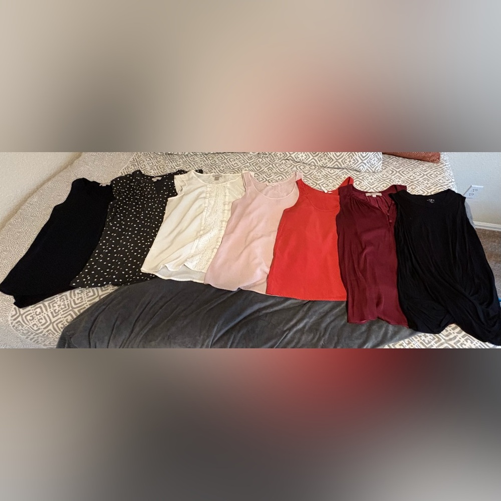 Business Casual Sleeveless Tops Bundle